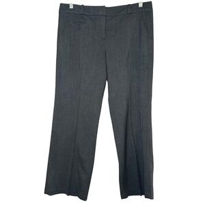 Sandro Grey Herringbone Dress Pants Women Size 10 Work Office Classic capsule